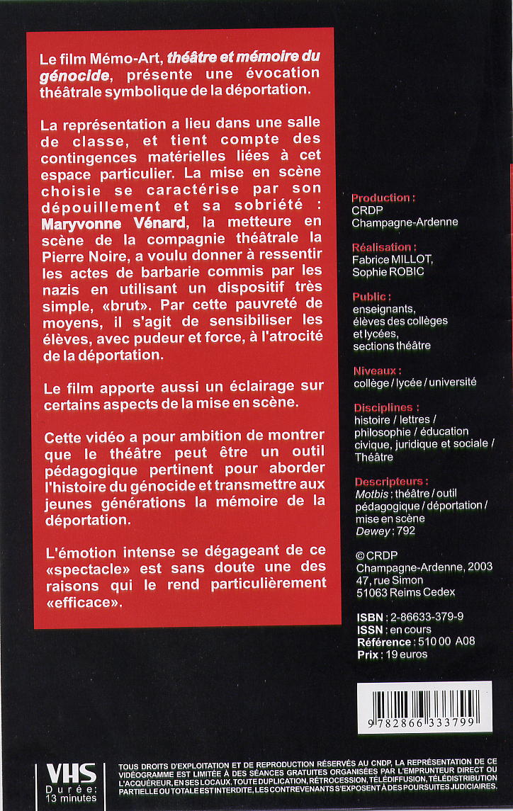 Production Pierre Noire - Centre national Documentation Pédagogique